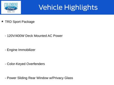 2021 Toyota Tacoma TRD Sport