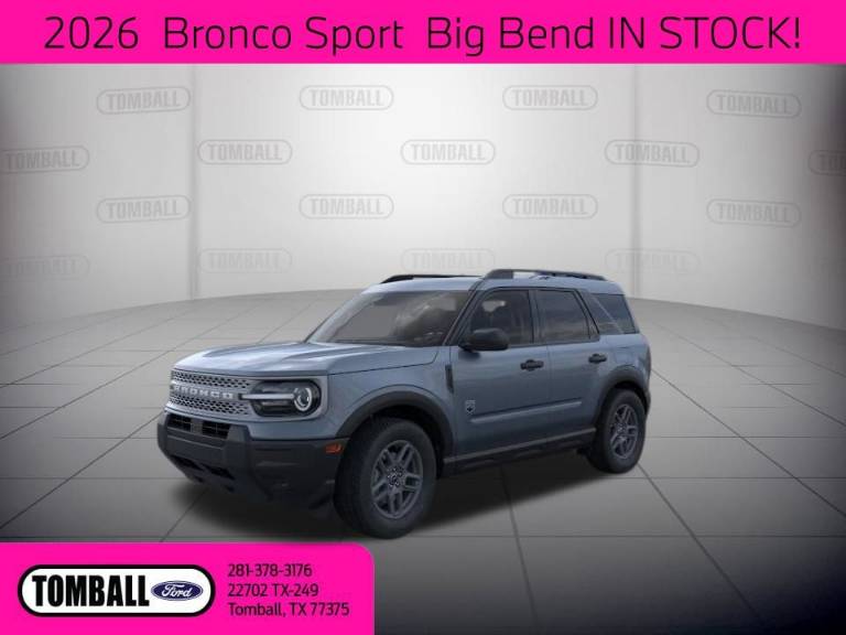 2026 Ford Bronco Sport BIG Bend