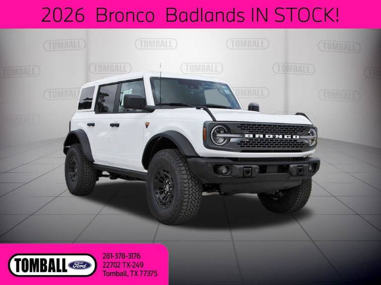2026 Ford Bronco Badlands