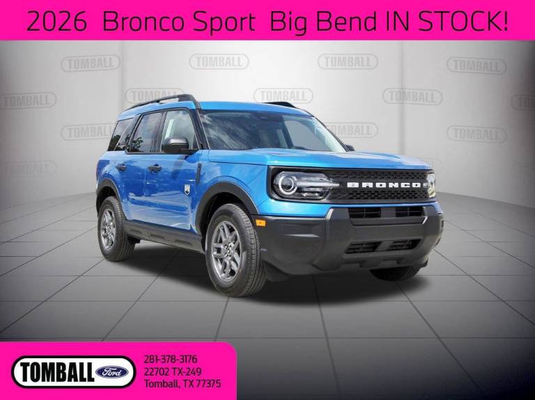 2026 Ford Bronco Sport BIG Bend
