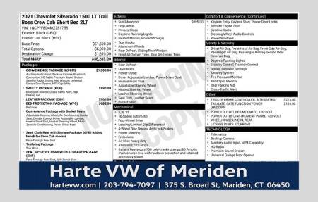2021 Chevrolet Silverado 1500 LT Trail Boss