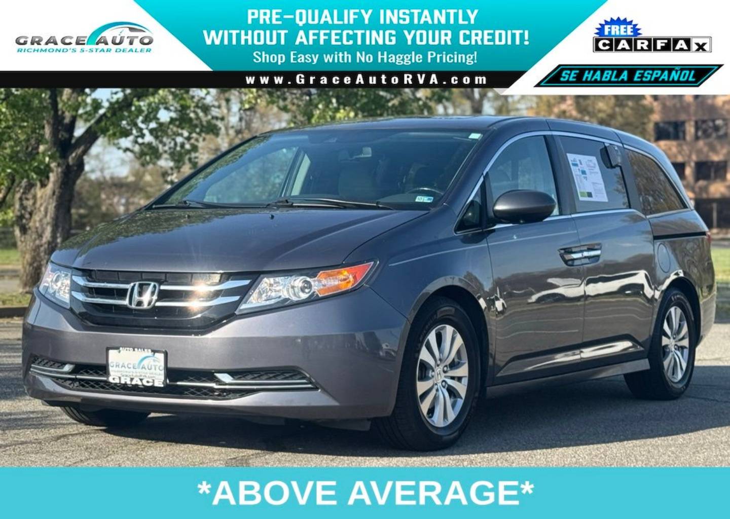 2016 Honda Odyssey EX-L with DVD Rear Entertainment System's photo