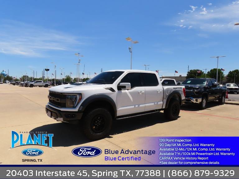 2023 Ford F-150 Raptor 4WD SuperCrew 5.5' Box