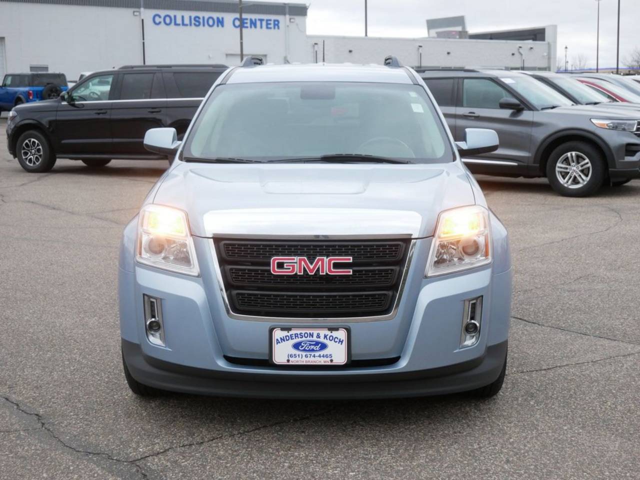 Used 2014 GMC Terrain SLT-1 with VIN 2GKFLXE3XE6344676 for sale in North Branch, Minnesota