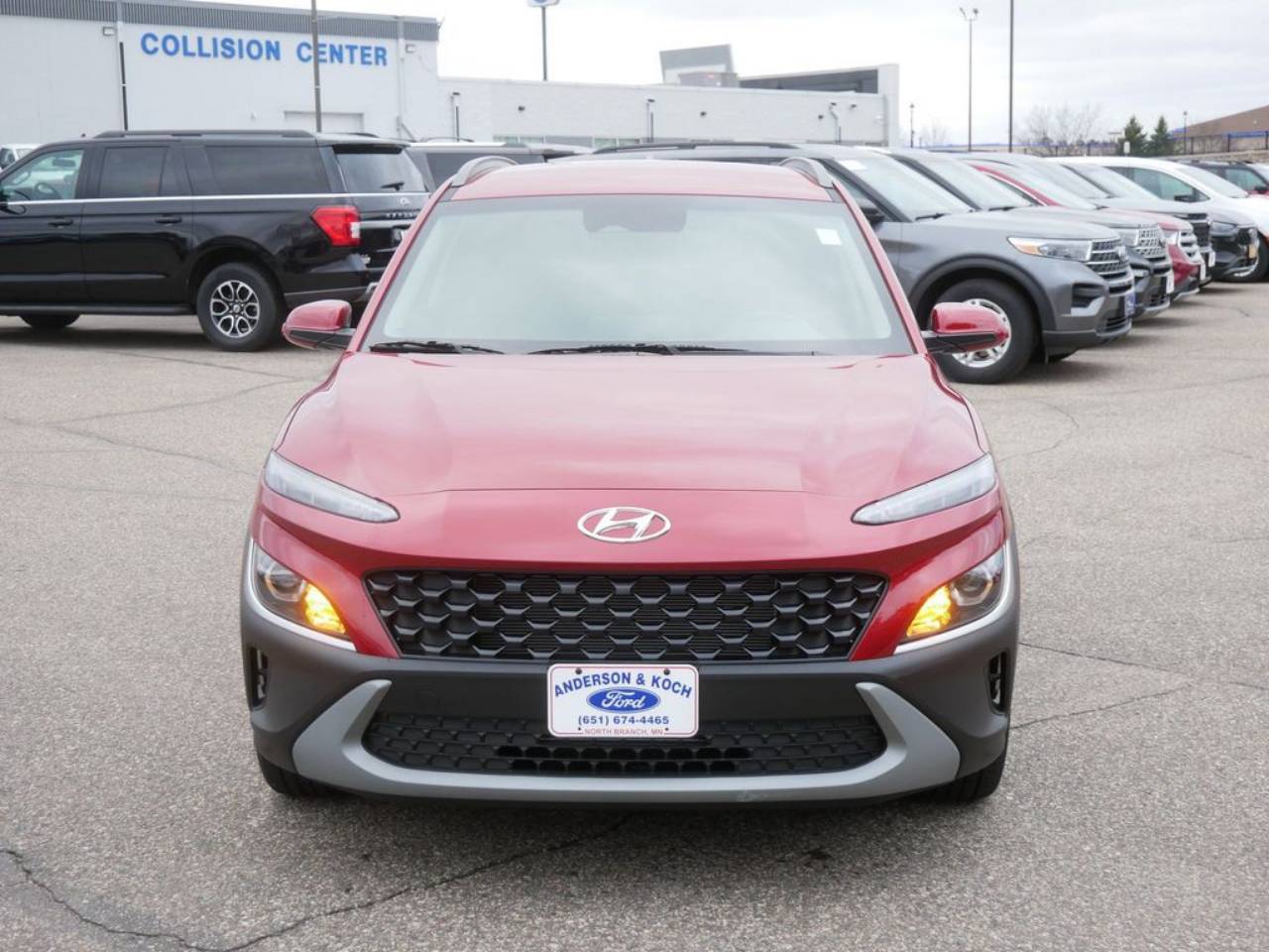 Used 2022 Hyundai Kona SEL with VIN KM8K6CAB0NU921879 for sale in North Branch, Minnesota
