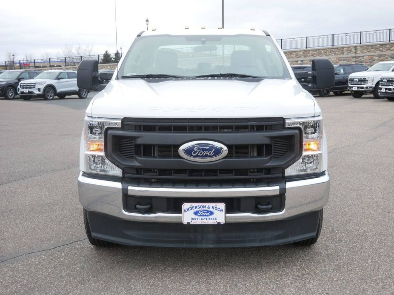 Used 2021 Ford F-350 Super Duty XL with VIN 1FT8W3B6XMED46201 for sale in North Branch, Minnesota
