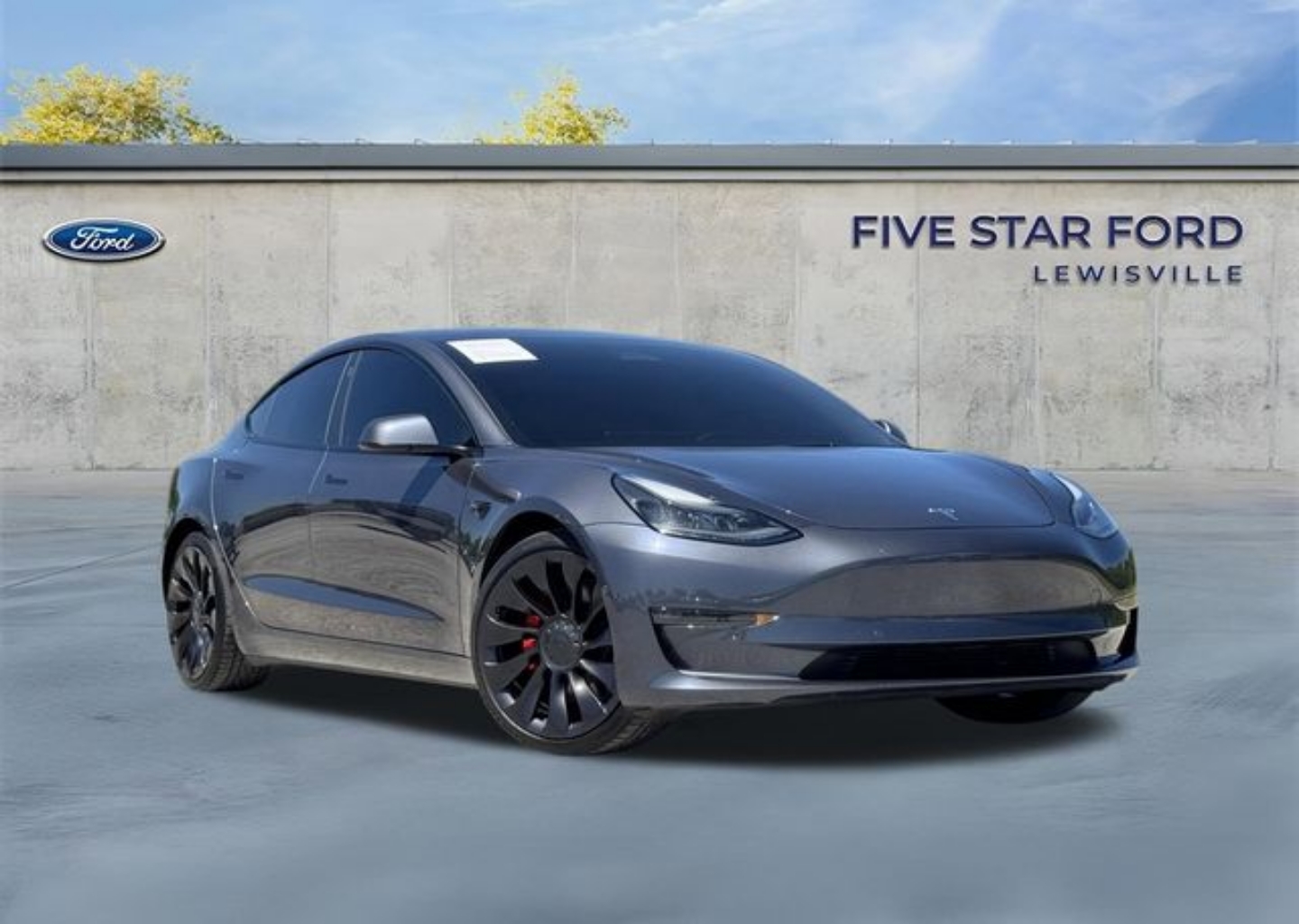 Used 2022 Tesla Model 3 Performance with VIN 5YJ3E1EC6NF110101 for sale in Lewisville, TX