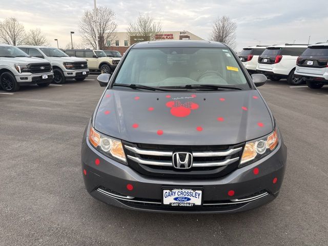 Used 2017 Honda Odyssey EX-L with VIN 5FNRL5H66HB016110 for sale in Kansas City