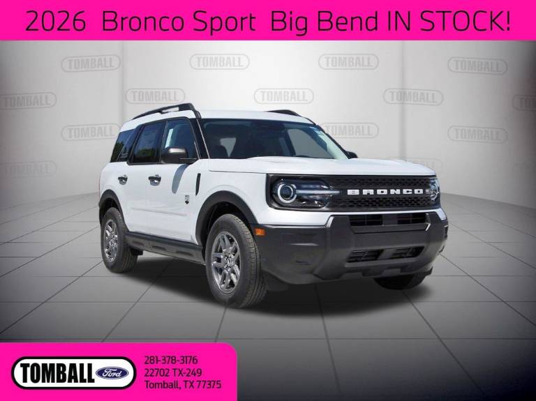 2026 Ford Bronco Sport BIG Bend