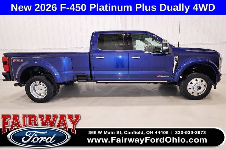 2026 Ford F-450SD Platinum Plus