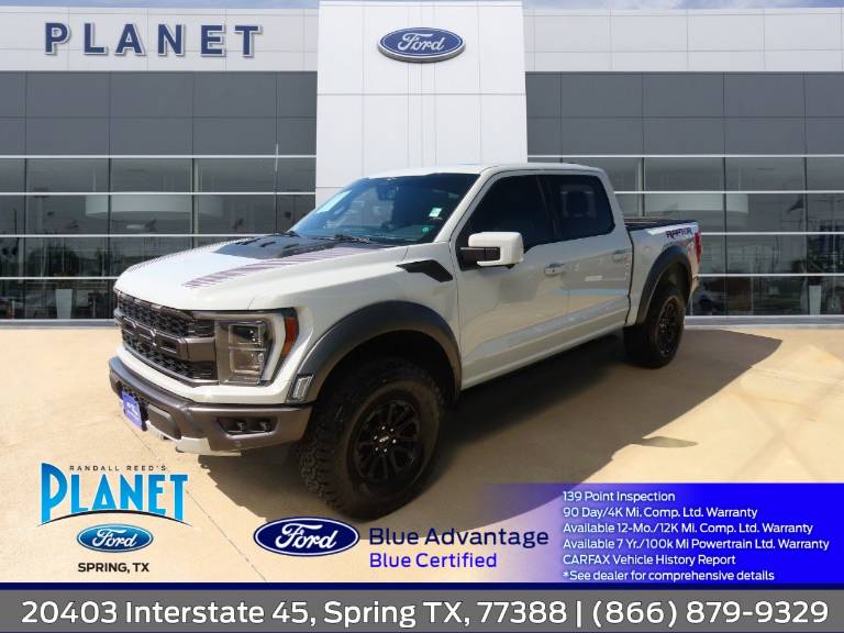 2023 Ford F-150 Raptor 4WD SuperCrew 5.5' Box