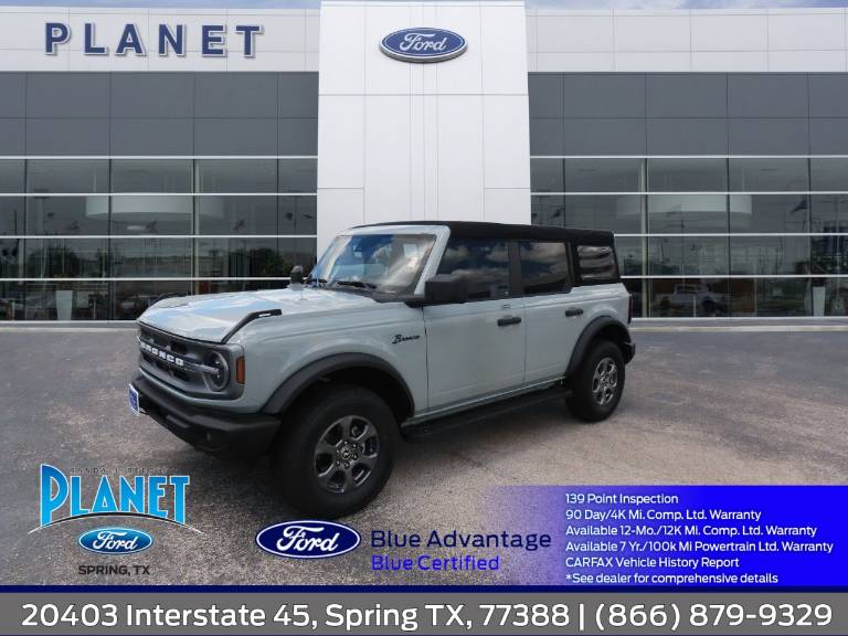 2022 Ford Bronco BIG Bend 4 Door 4X4