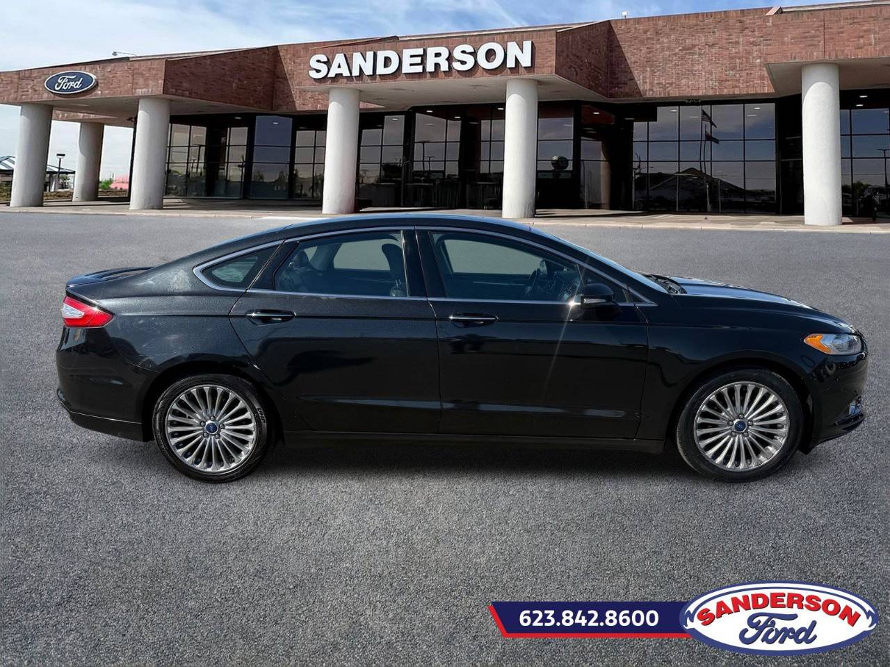 Used 2015 Ford Fusion Titanium with VIN 3FA6P0K90FR235322 for sale in Glendale, AZ