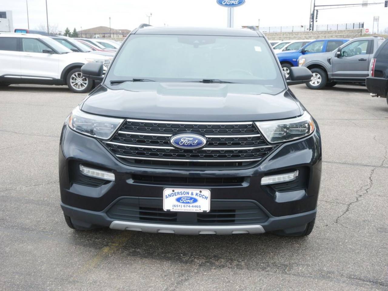 Used 2020 Ford Explorer XLT with VIN 1FMSK8DH4LGA85269 for sale in North Branch, Minnesota