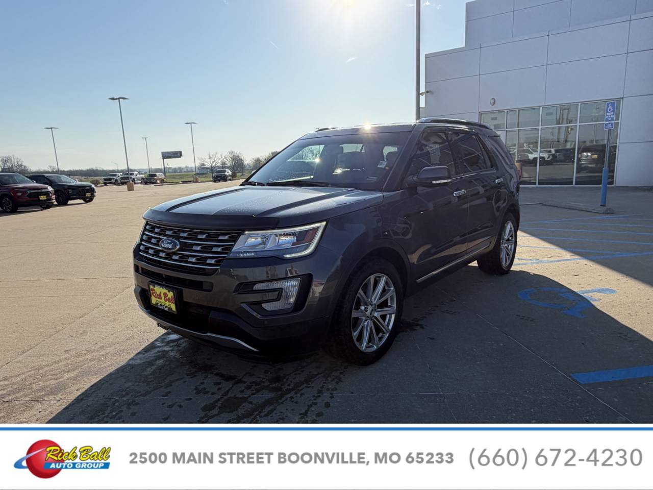 Used 2016 Ford Explorer Limited with VIN 1FM5K8F87GGC91038 for sale in Kansas City