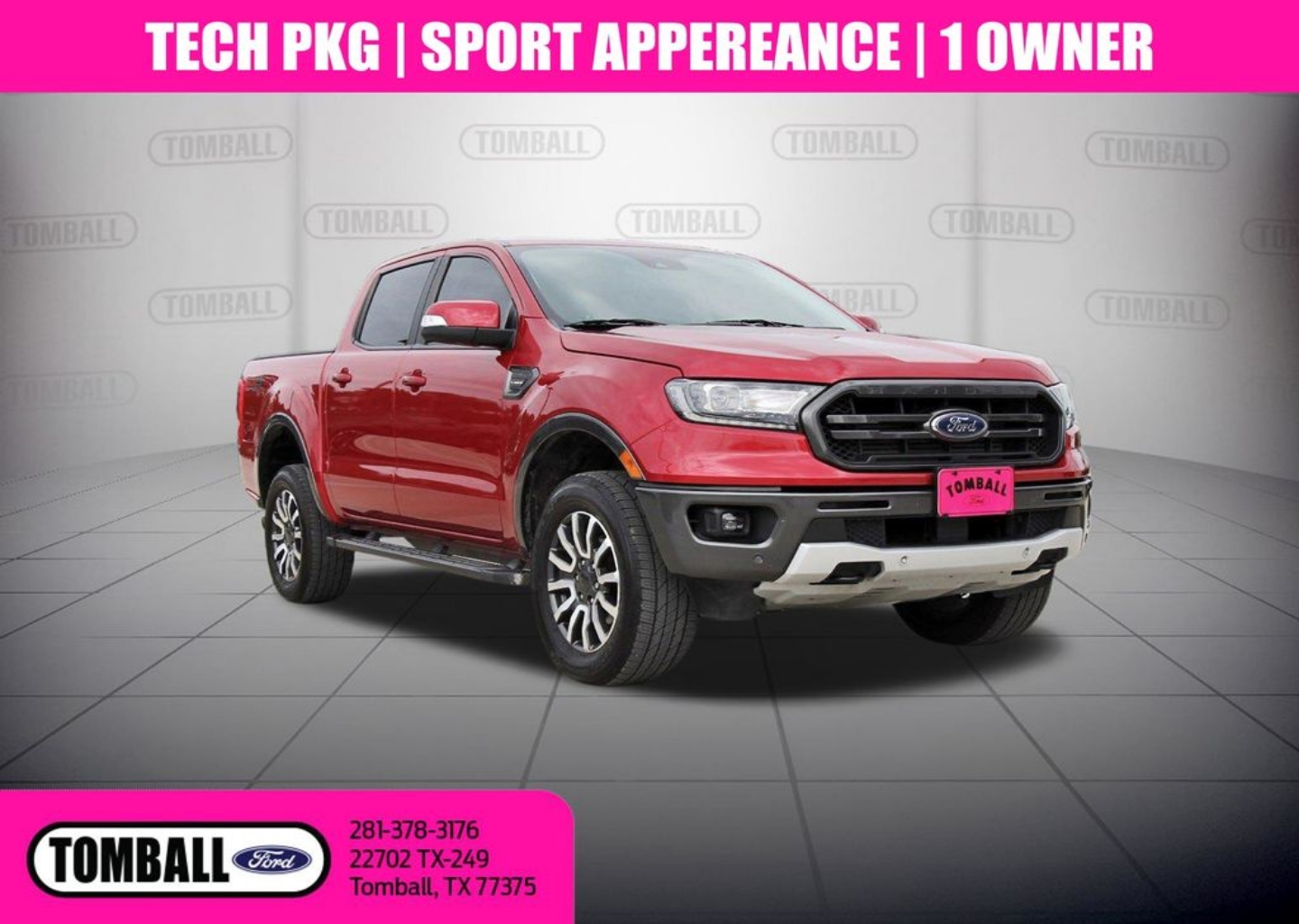 2020 Ford Ranger Lariat 4x4 SuperCrew 5' Box's photo