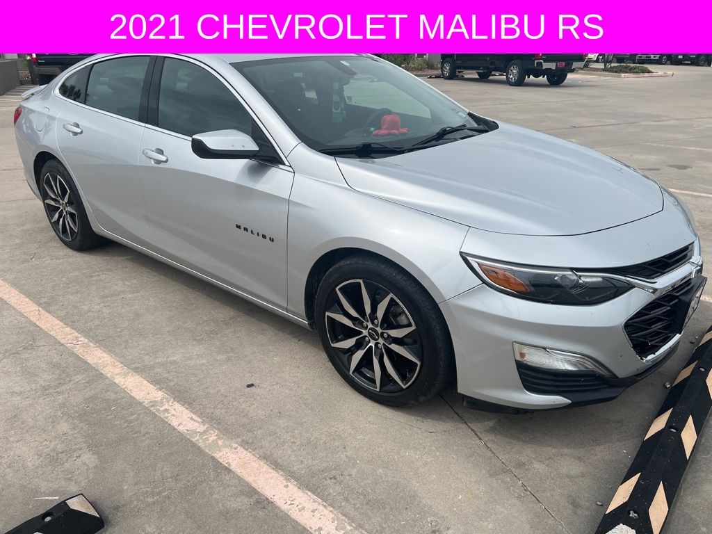 Used 2021 Chevrolet Malibu RS with VIN 1G1ZG5ST7MF044063 for sale in Port Lavaca, TX