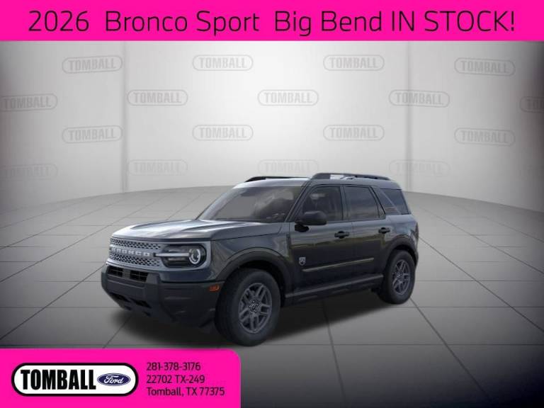 2026 Ford Bronco Sport BIG Bend