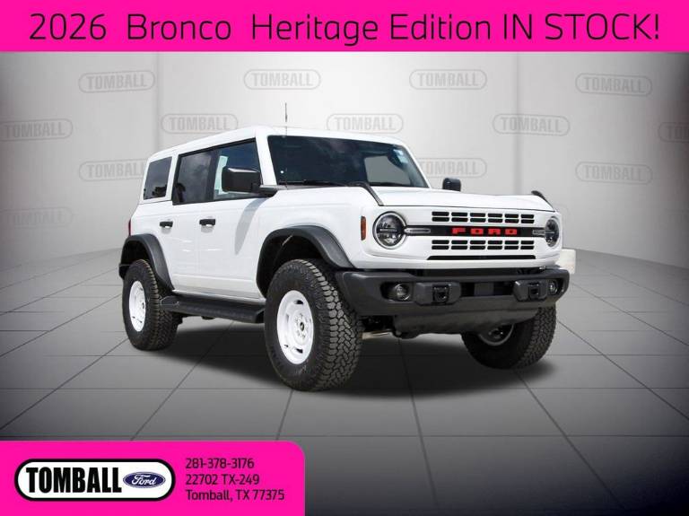 2026 Ford Bronco Heritage Edition