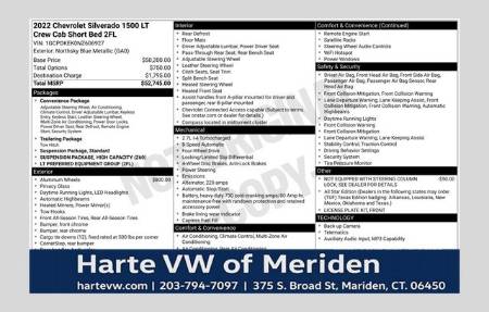 2022 Chevrolet Silverado 1500 LT