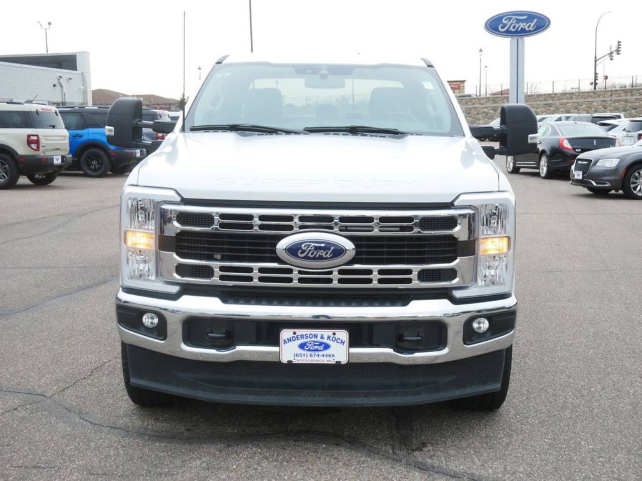 Used 2023 Ford F-350 Super Duty XLT with VIN 1FT8W3BTXPEC63362 for sale in North Branch, Minnesota