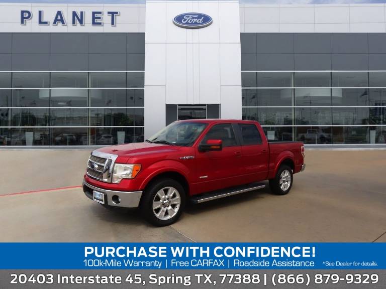 2012 Ford F-150 2WD SuperCrew 145 LARIAT