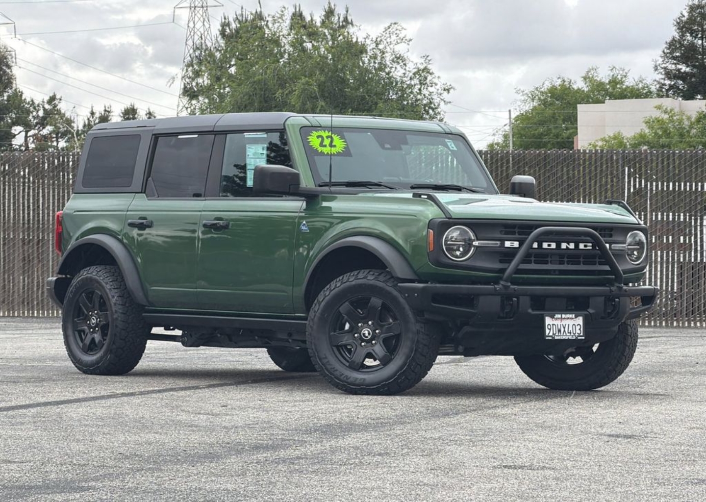 2022 Ford Bronco Black Diamond Advanced (322A) 4x4's photo