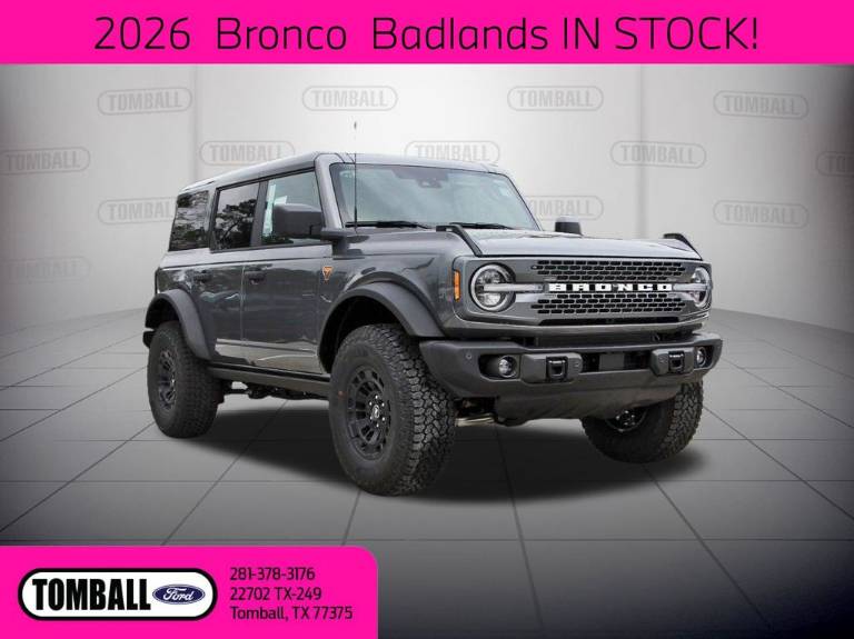 2026 Ford Bronco Badlands