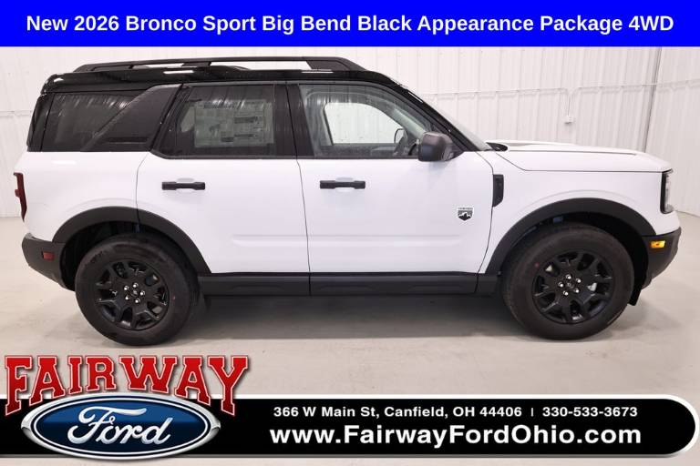2026 Ford Bronco Sport BIG Bend