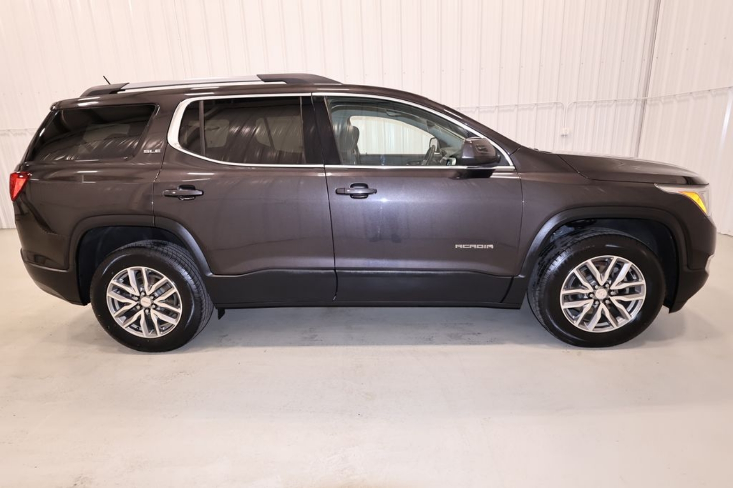 Certified 2019 GMC Acadia SLE-2 with VIN 1GKKNSLS9KZ128825 for sale in Canfield, OH