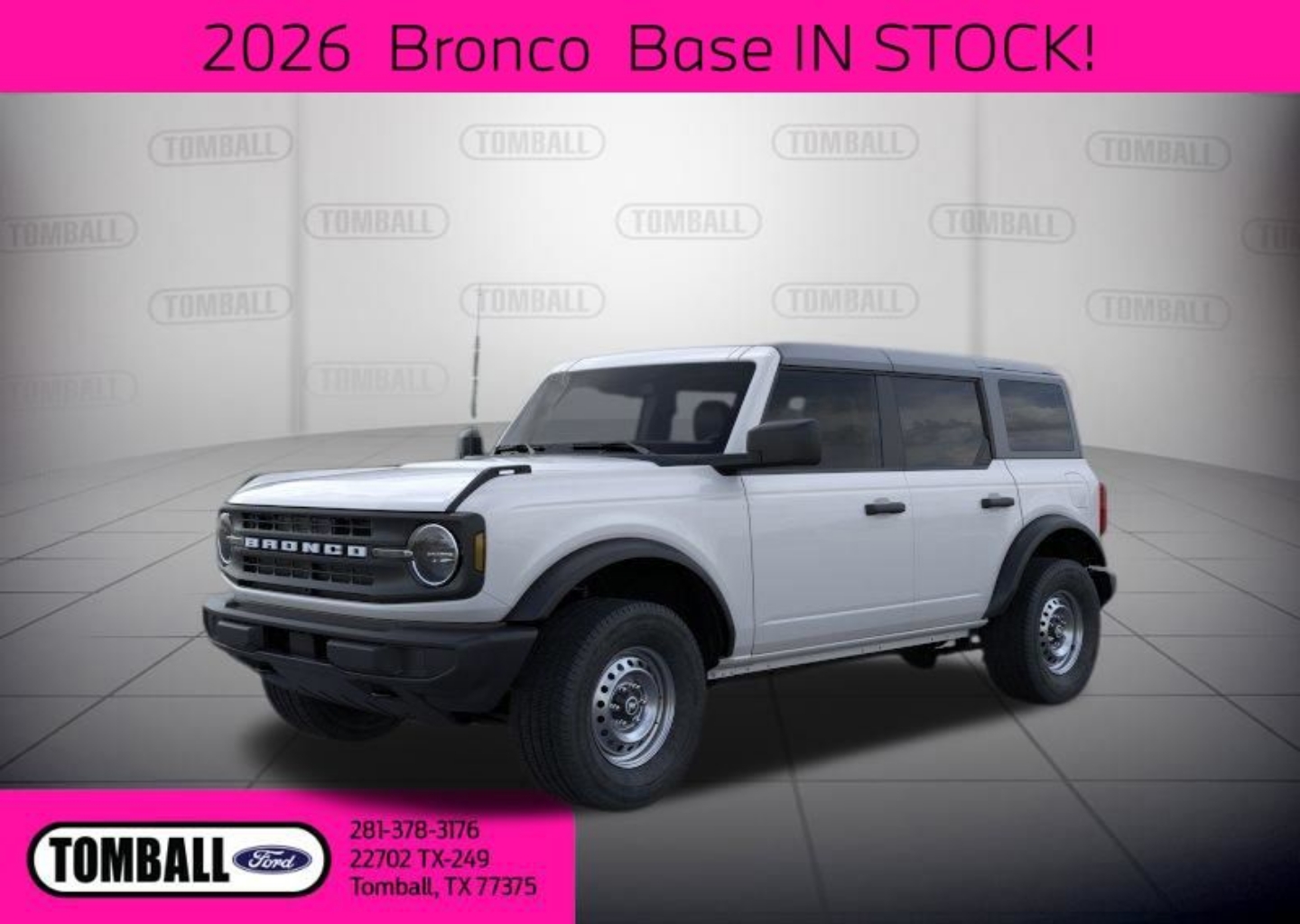 2026 Ford Bronco 4-Door