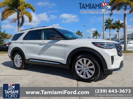 2025 Ford Explorer Platinum