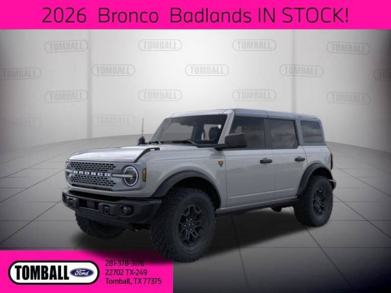 2026 Ford Bronco Badlands