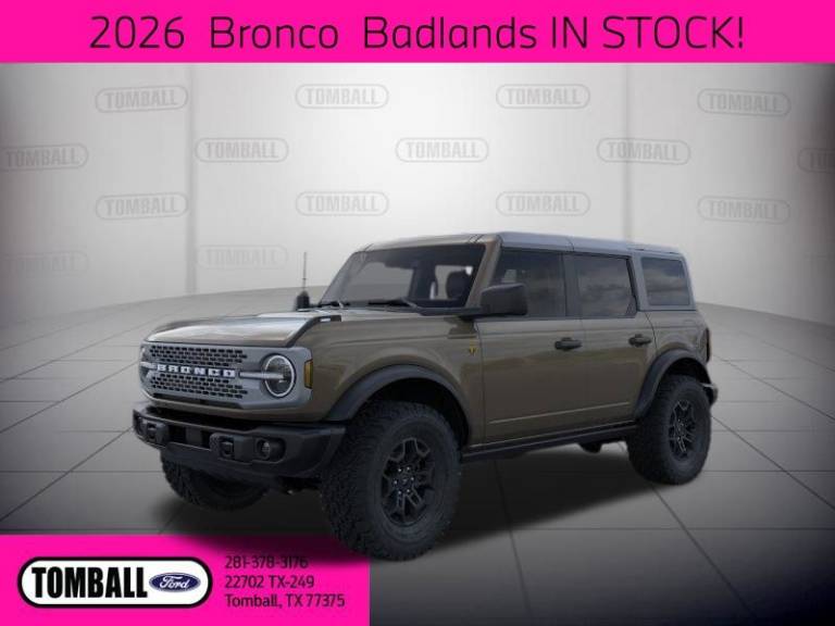 2026 Ford Bronco Badlands