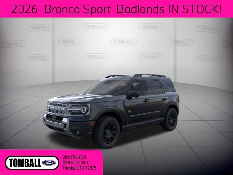 2026 Ford Bronco Sport Badlands