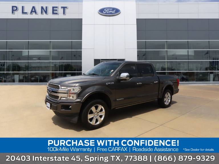 2018 Ford F-150 Platinum 2WD SuperCrew 5.5' Box