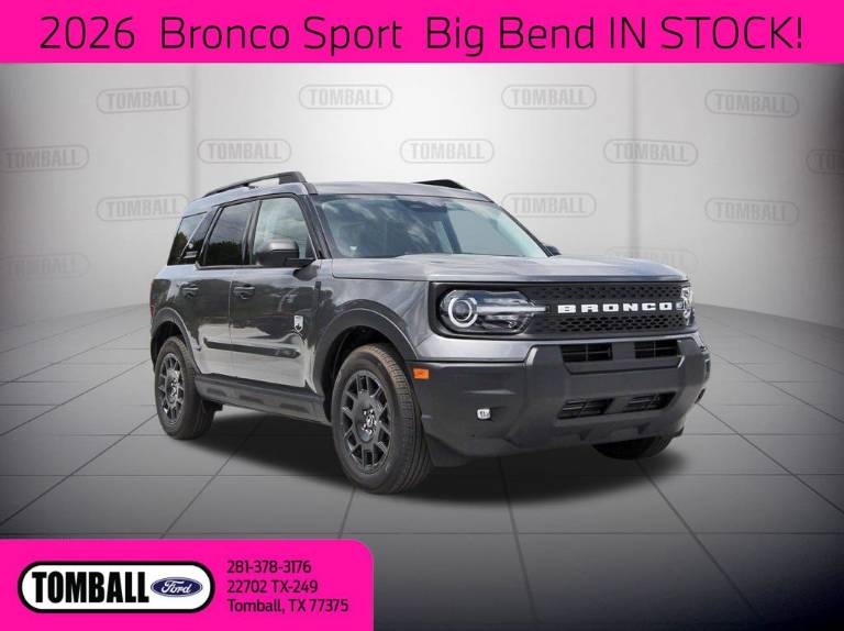 2026 Ford Bronco Sport BIG Bend