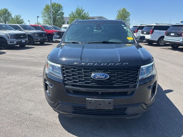 Used 2018 Ford Explorer Sport with VIN 1FM5K8GT1JGC27216 for sale in Kansas City