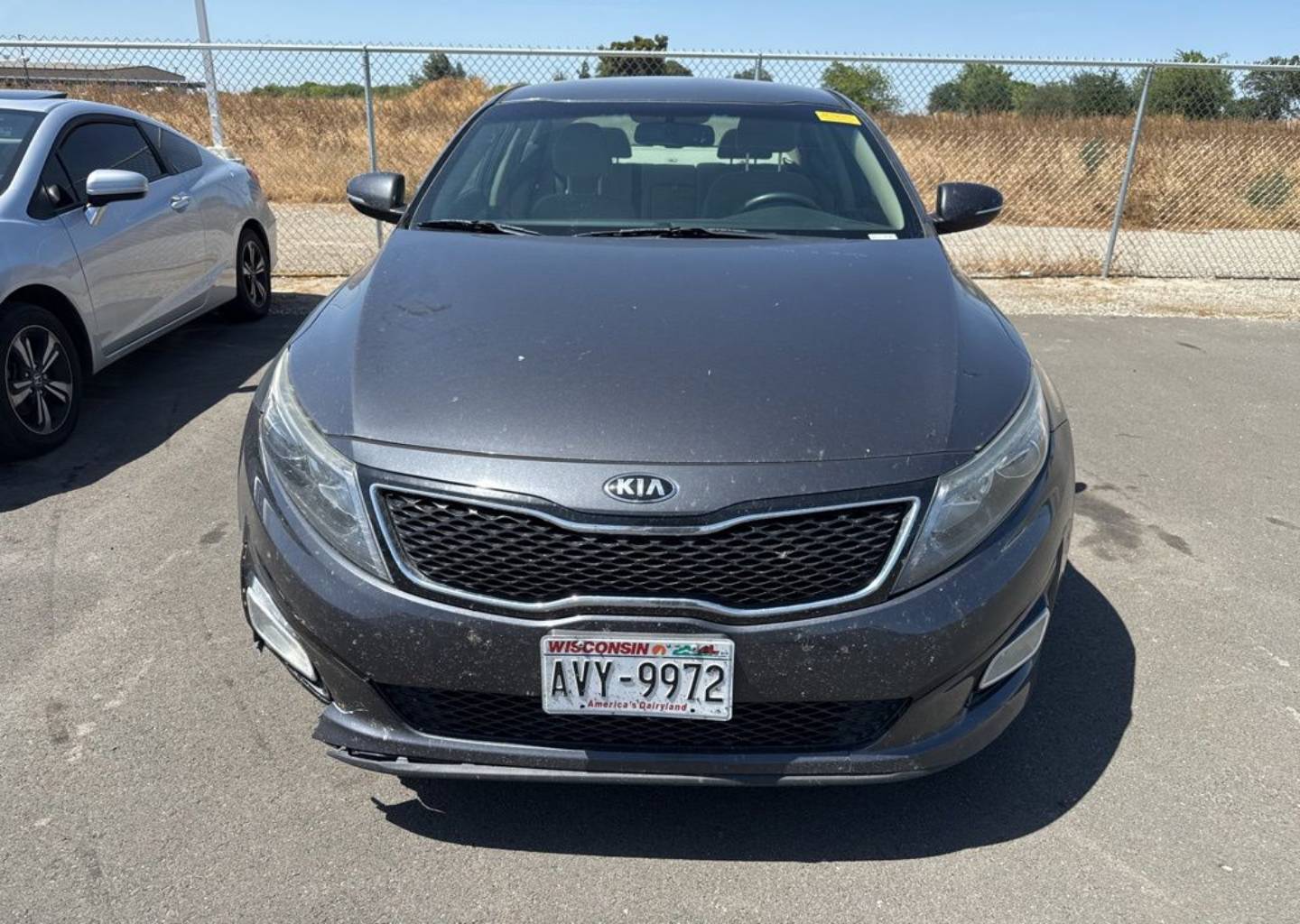 Used 2015 Kia Optima LX with VIN 5XXGM4A77FG487761 for sale in Selma, CA