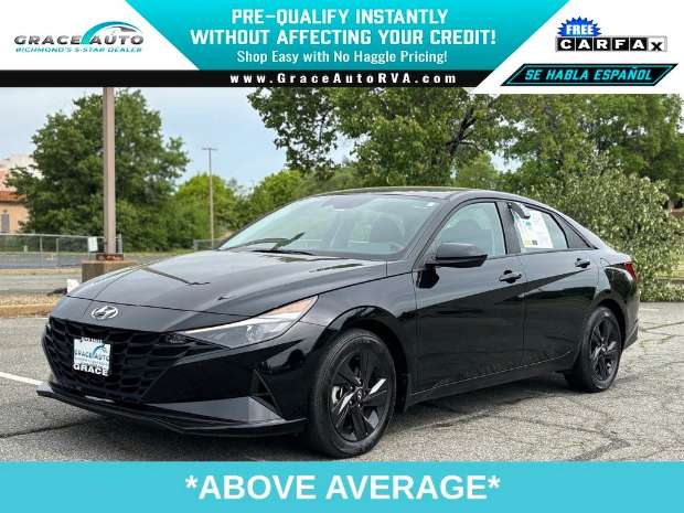 2023 Hyundai Elantra Hybrid Blue