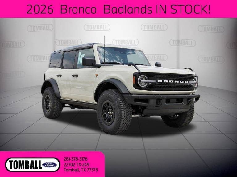 2026 Ford Bronco Badlands