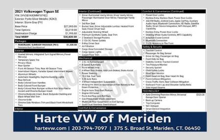 2021 Volkswagen Tiguan SE