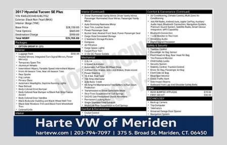 2017 Hyundai Tucson SE Plus