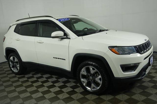 Used 2021 Jeep Compass Limited with VIN 3C4NJDCB8MT515263 for sale in Kansas City