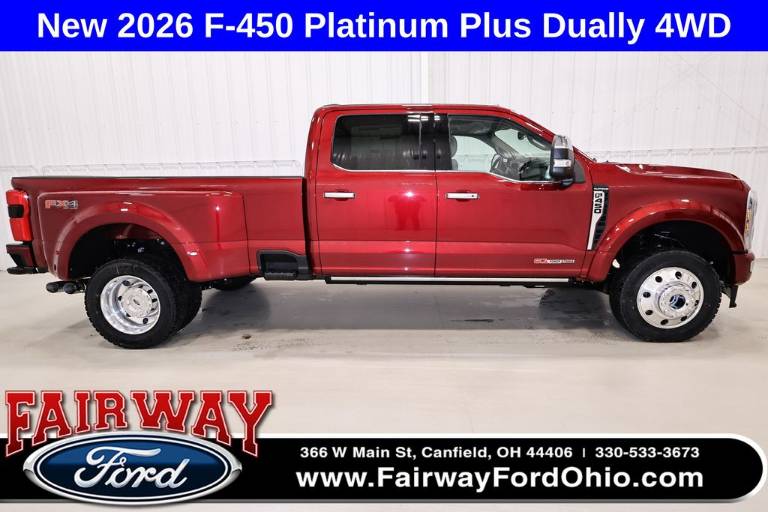 2026 Ford F-450SD Platinum Plus