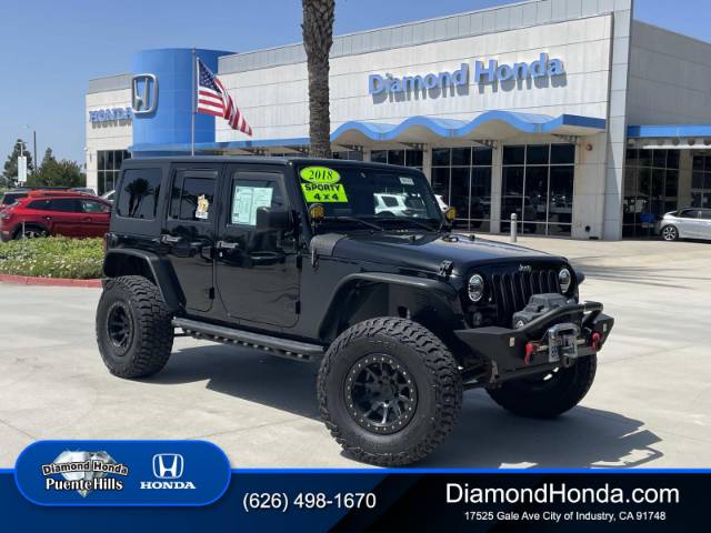 2018 Jeep Wrangler JK Unlimited Sport