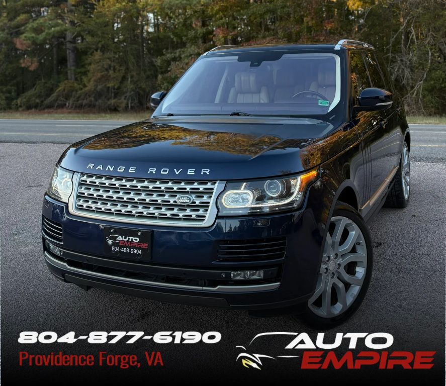 2015 Land Rover Range Rover Supercharged