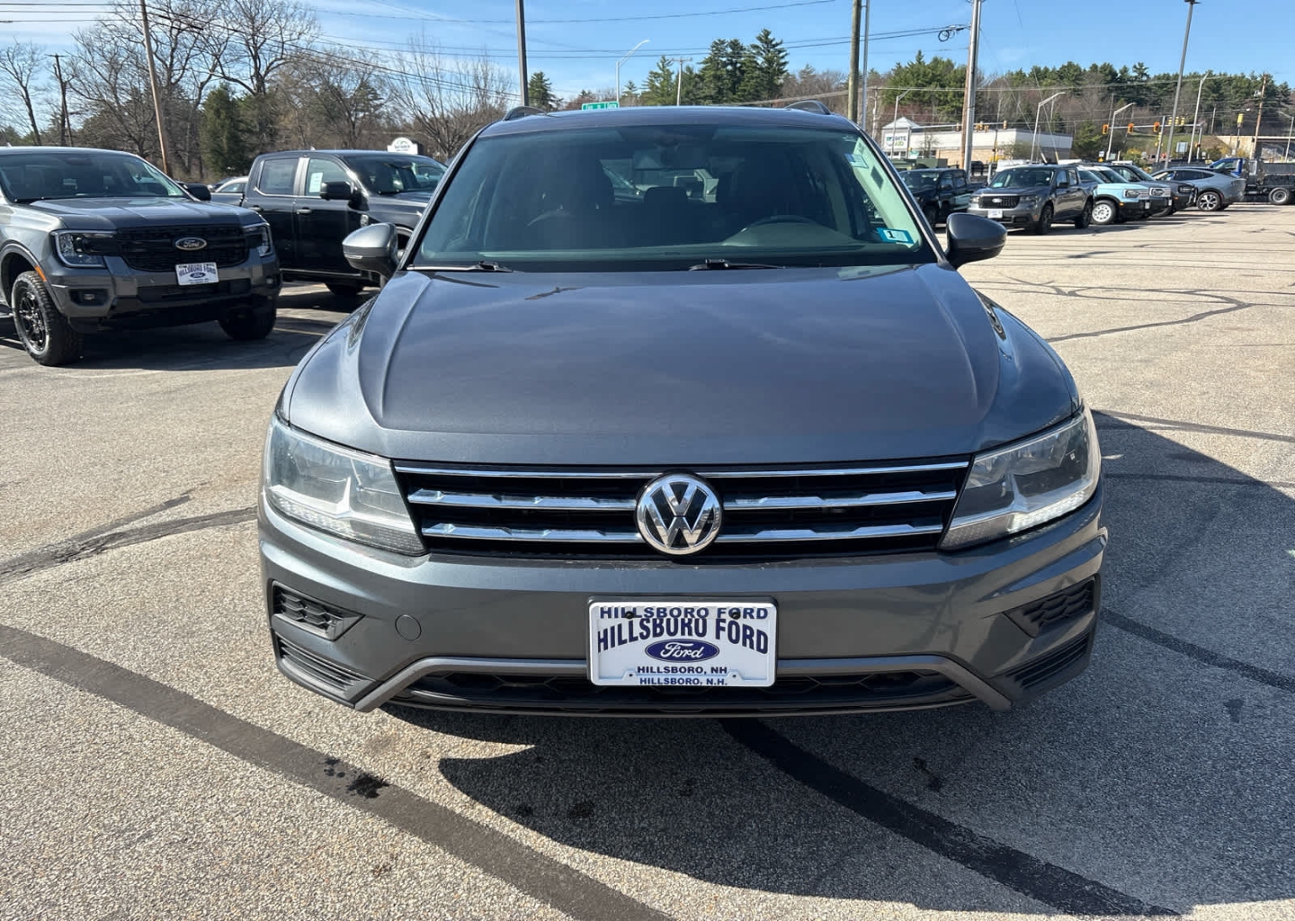 Used 2020 Volkswagen Tiguan SEL with VIN 3VV2B7AX5LM033957 for sale in Hillsborough, NH