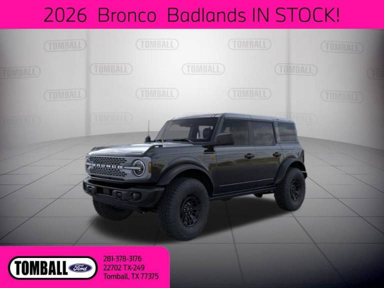 2026 Ford Bronco Badlands