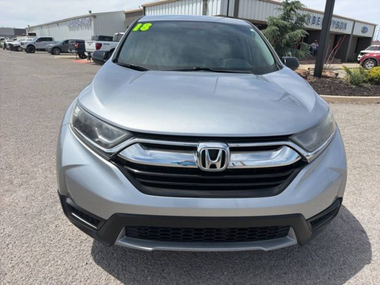 Used 2018 Honda CR-V LX with VIN 2HKRW5H39JH405859 for sale in Woodward, OK